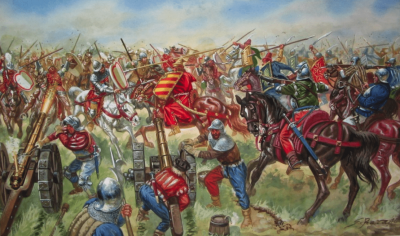 batalla-de-ravena-1512--enfrentamiento-de-caballerias.png